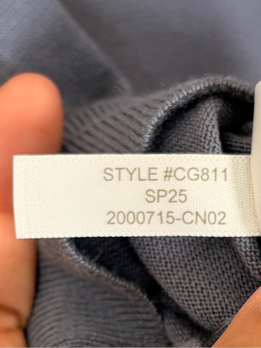 J. Crew Egyptian Cotton Four Button Collared Shirt Steel Blue size M - Picture 7 of 8